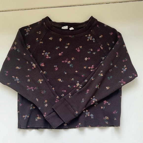 GAP Kids waffle knit pants and matching long sleeve top - Picture 1 of 2